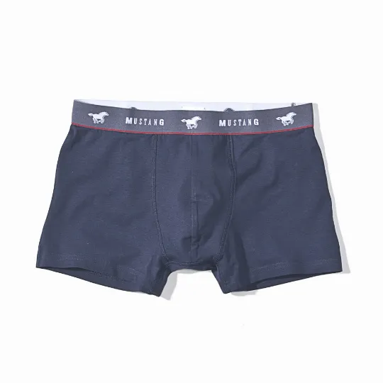 Pánske modré boxerky DAVID MUSTANG