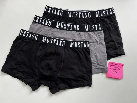 Výhodné balenie pánských boxeriek (3ks) JOEL MUSTANG